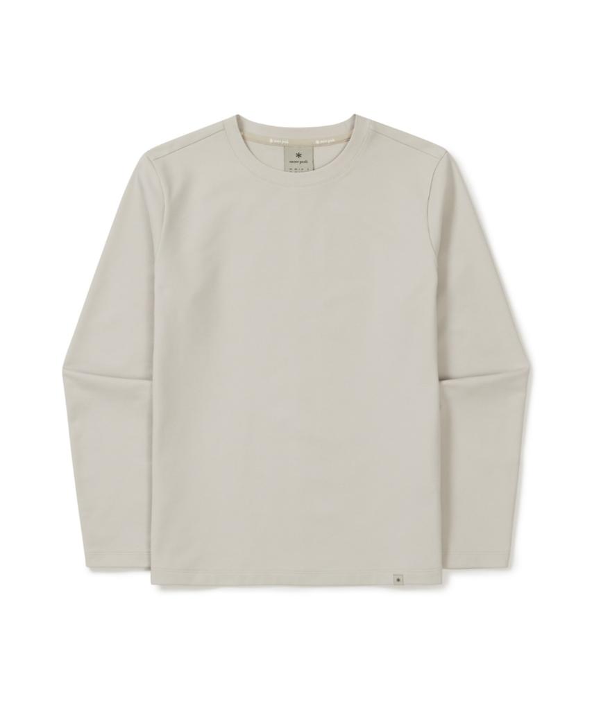 SNOWPEAK APPAREL Konadu Women'S Long Sleeve T-Shirt (S25Fwftl25) Light Beige