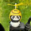 Милые красные панды мотоциклетные украшения креативные автомобильные украшения аксессуары для мотоциклетного шлема для друзей подарки на день рождения