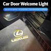 2026 Hot Interior Stickers LED Car Door Welcome Projector Ghost Shadow Light Accessories For Lexus RX ES GX LS LX IS GS RC UX Se