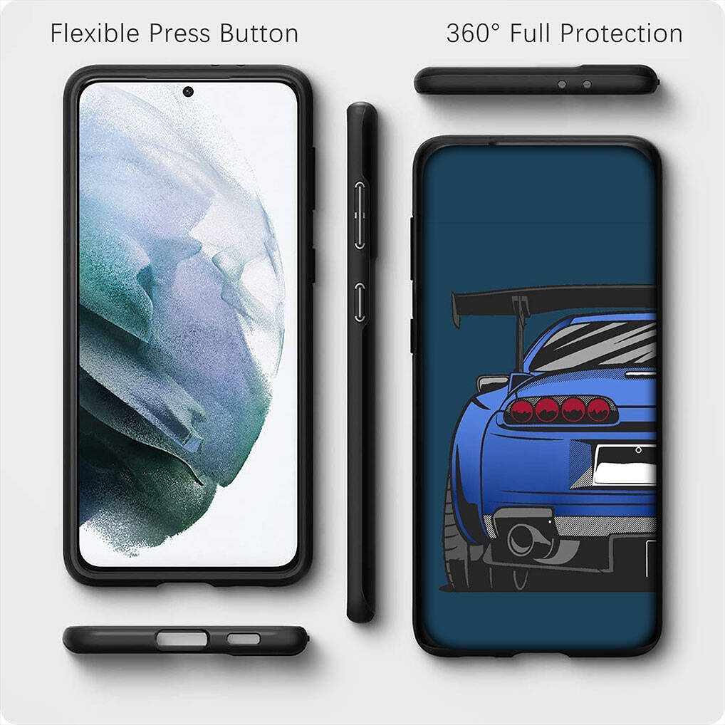 Для Motorola Moto Edge 70 60 50 G54 G86 Samsung Galaxy S25 iPhone 17 16 15 Xiaomi Redmi Note 14 13 Pro Max Чехол для телефона Мультяшный Суперкар Чехол Супер Авто