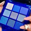 Blue 9-color Eye Shadow Is Sweat-proof Waterproof and Not Easy To Fade High-quality  Blue Makeup Cos Color Makeup
