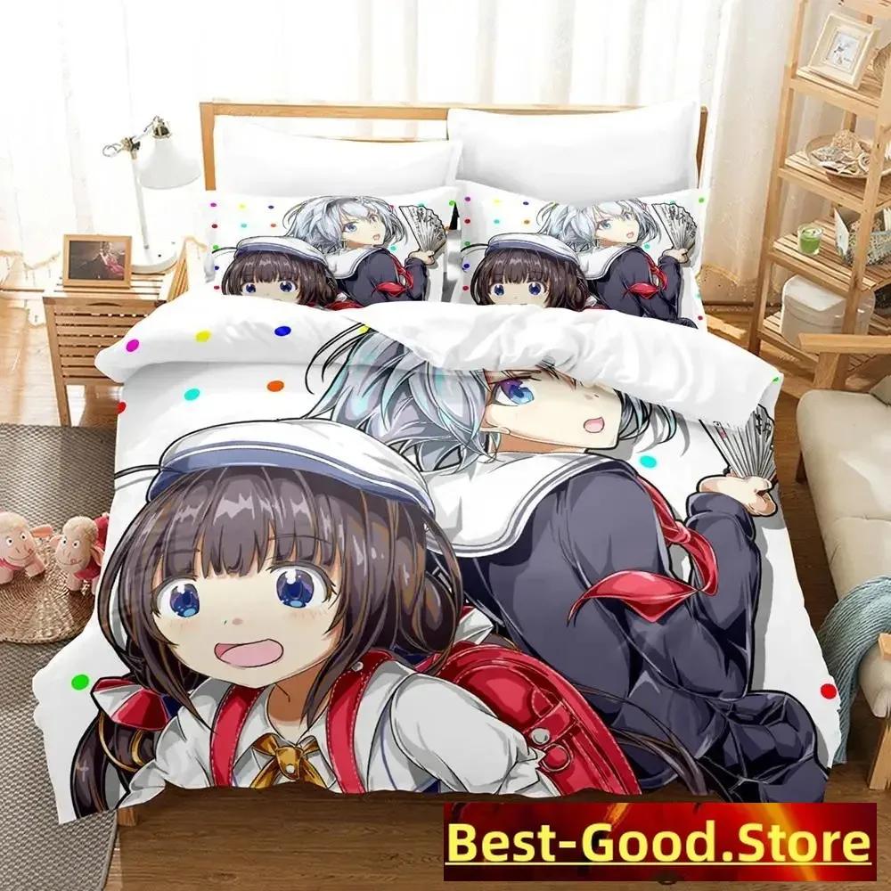 Работа Рюо никогда не заканчивается! Комплект постельного белья Single Twin Full Queen King Size Bed Set Adult Kid Bedroom Duvetcover Sets Anime