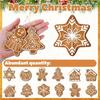 Christmas Wooden Pendants Are Used To Decorate Christmas Trees And Party Ornaments