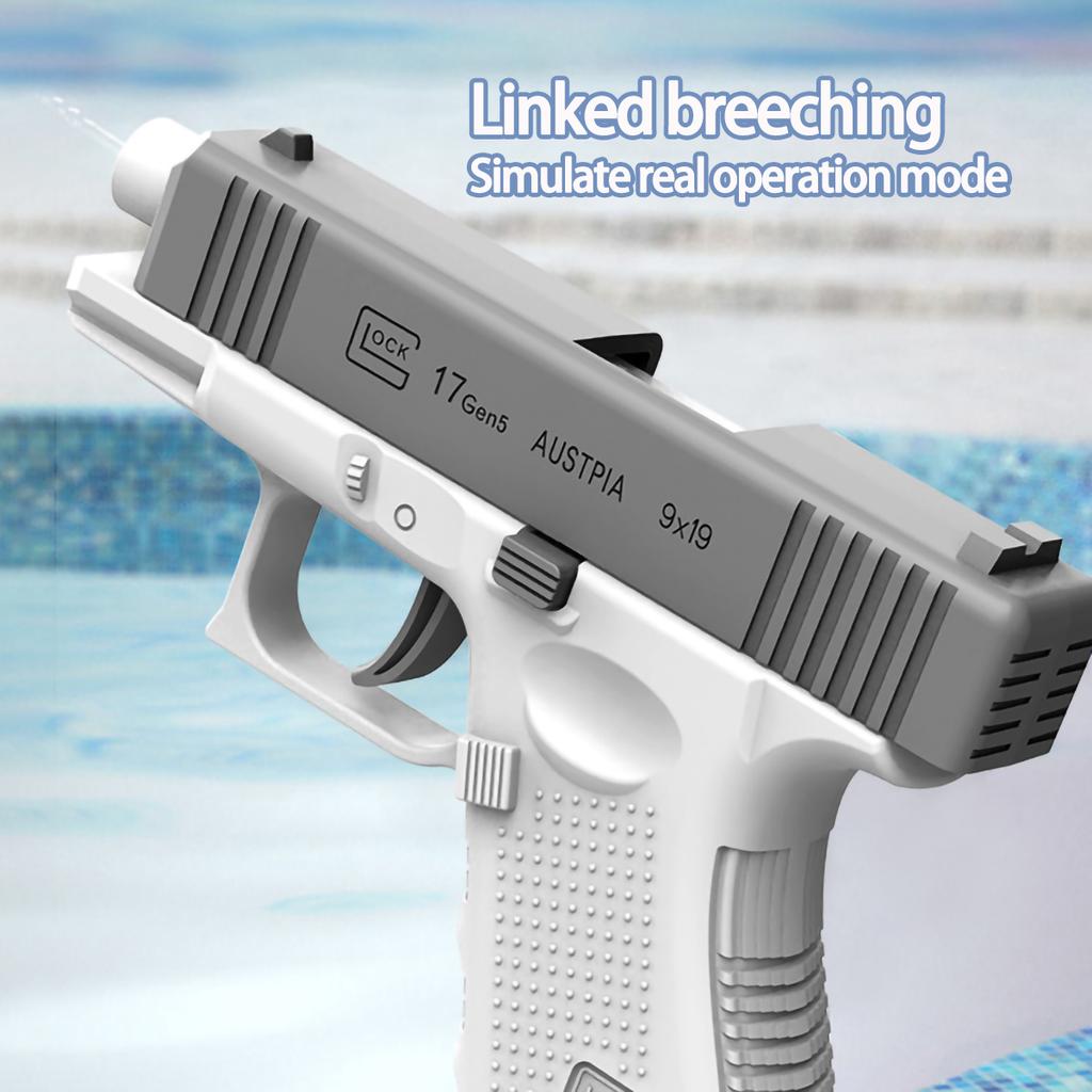 Water Guns Glock Pistol Toy Squirt Guns Blaster for Summer Shooting Games Outdoor Toys Water Blaster Pistol for Kids Adult