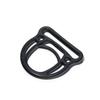 10pcs Black Durable Rope Adjustment Buckle 12~50mm Strap Webbing Buckle  Luggage Accessories