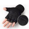 Дышащие фитнес-перчатки с полупальцами и удлиненной поддержкой запястья, подходящие для велоспорта, тренировок с гантелями, тренировок на оборудовании