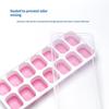 Convenient 14 Slot Cube Tray Mold for Effortless Ice Tray Removal