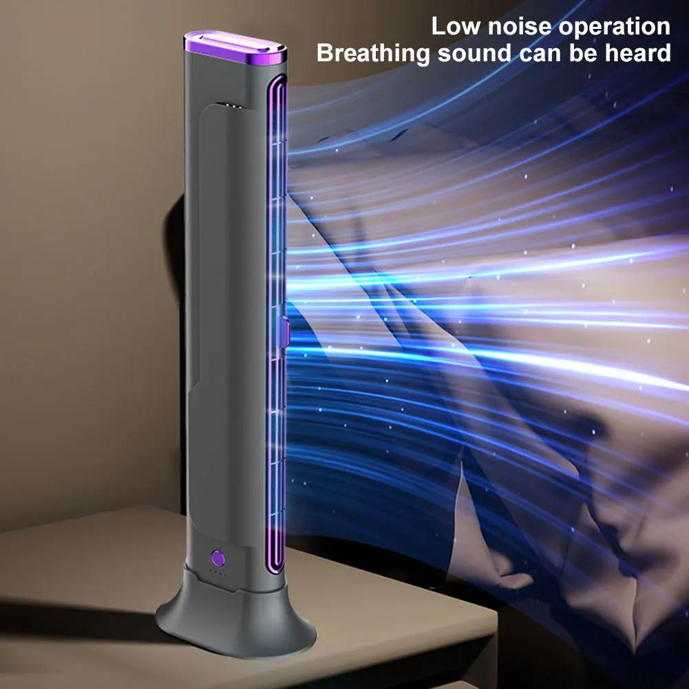 USB Настольный Tower Fan Вентилятор Тихий Кондиционер Вентилятор Вертикальный и Горизонтальный для Спальни Домашнего Офиса Комнаты