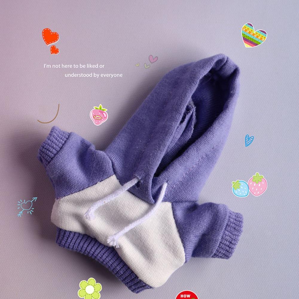 Cute Sweatshirt Outfits Casual Wear Dolls Tops High Quality Fashion Clothes  for 10cm Cotton Dolls