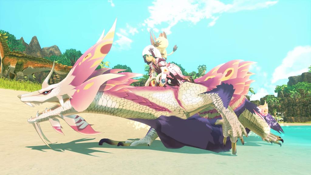 Monster Hunter Stories Wings of Ruin Switch Receptionist Limited Edition 2 - (Includes Ena's "Kamura Outfit" Bonus)