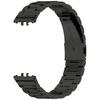 Watch Band for Samsung Galaxy Fit3 SM-R390 Titanium Alloy 3-Bead Wrist Strap
