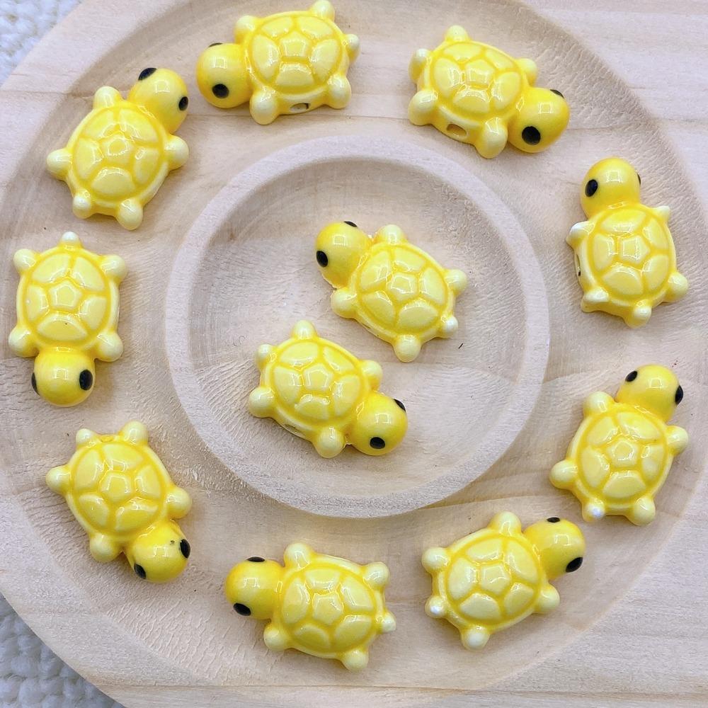 10 шт. ручная работа ремесло керамические разделительные бусины россыпью свежий цвет ювелирные изделия материал студент