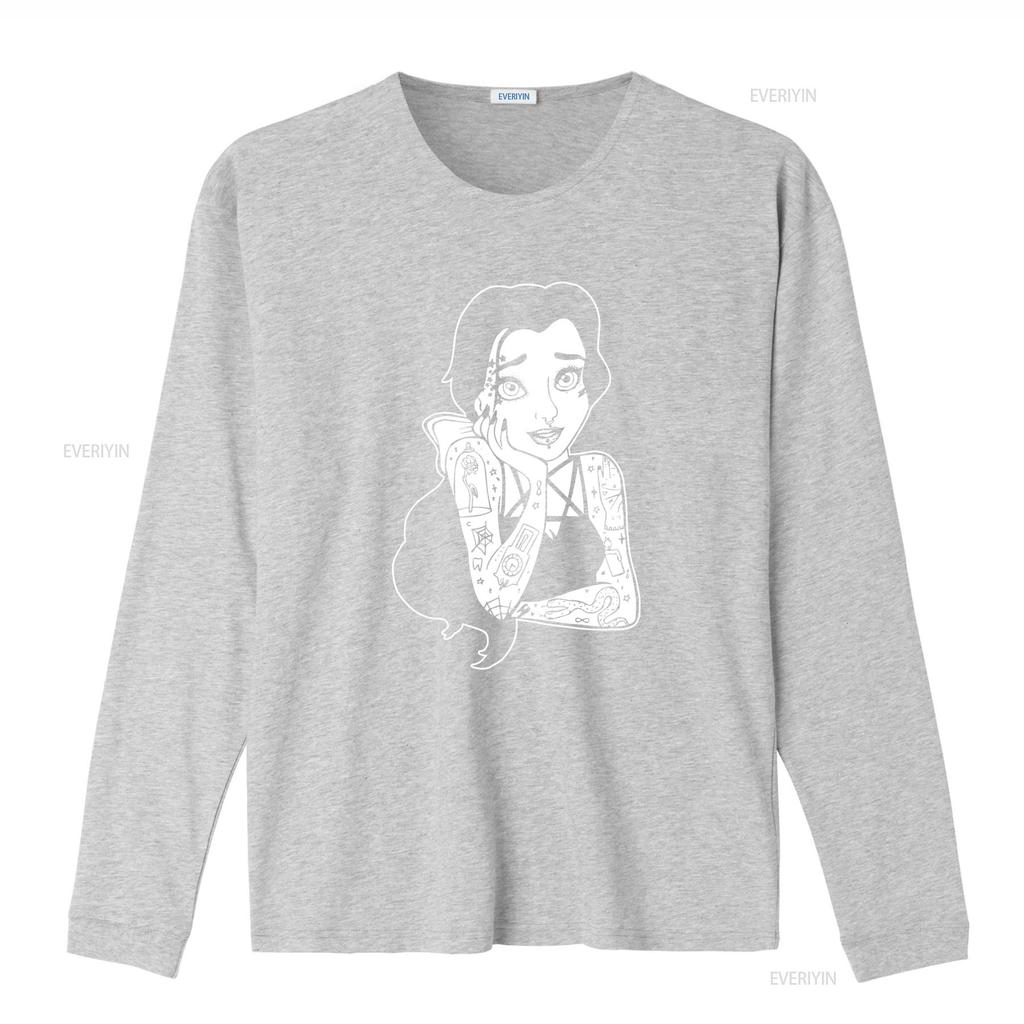 Belle Beauty Cool 80s T Shirt vintage Washed Unisex Stretched Comfortable Versatile Soft Top For Everyday Wear Breathable