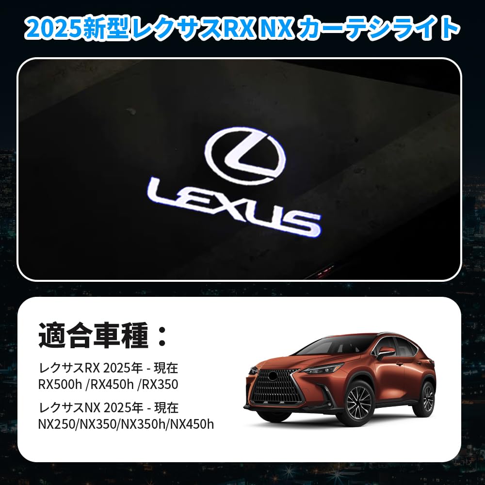 2025 Новый Lexus RX NX Подсветка салона Автомобильная лампа подсветки