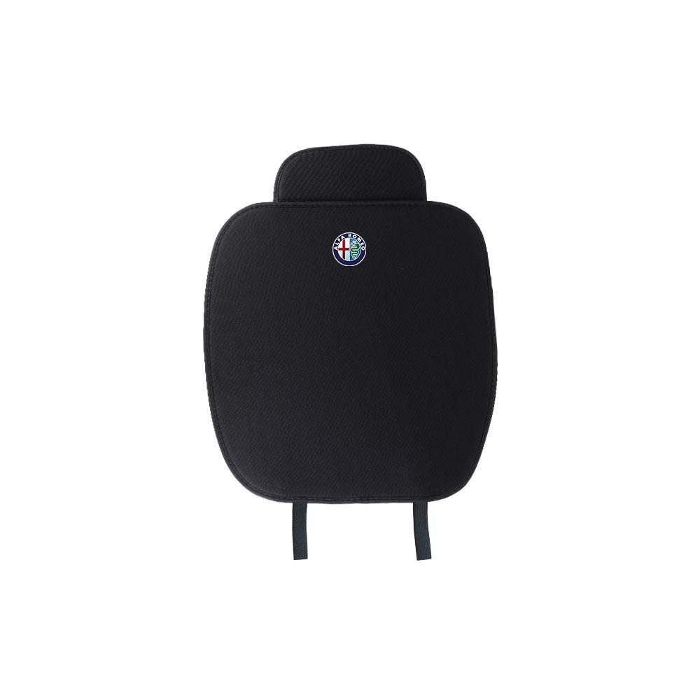 For Alfa Romeo For Alfa Romeo Sportiva Tonale Giulietta 147 Duetto 1PCS Black Car Seat Cover Soft Cloth Anti-Slip Seat Cushion A IM0