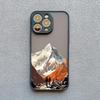 Чехол для телефона с пейзажем туманных гор для iPhone 16 15 14 12 13 mini 11 Pro Max X XS XR SE2 7 8 Plus Ударопрочная задняя крышка Fundas