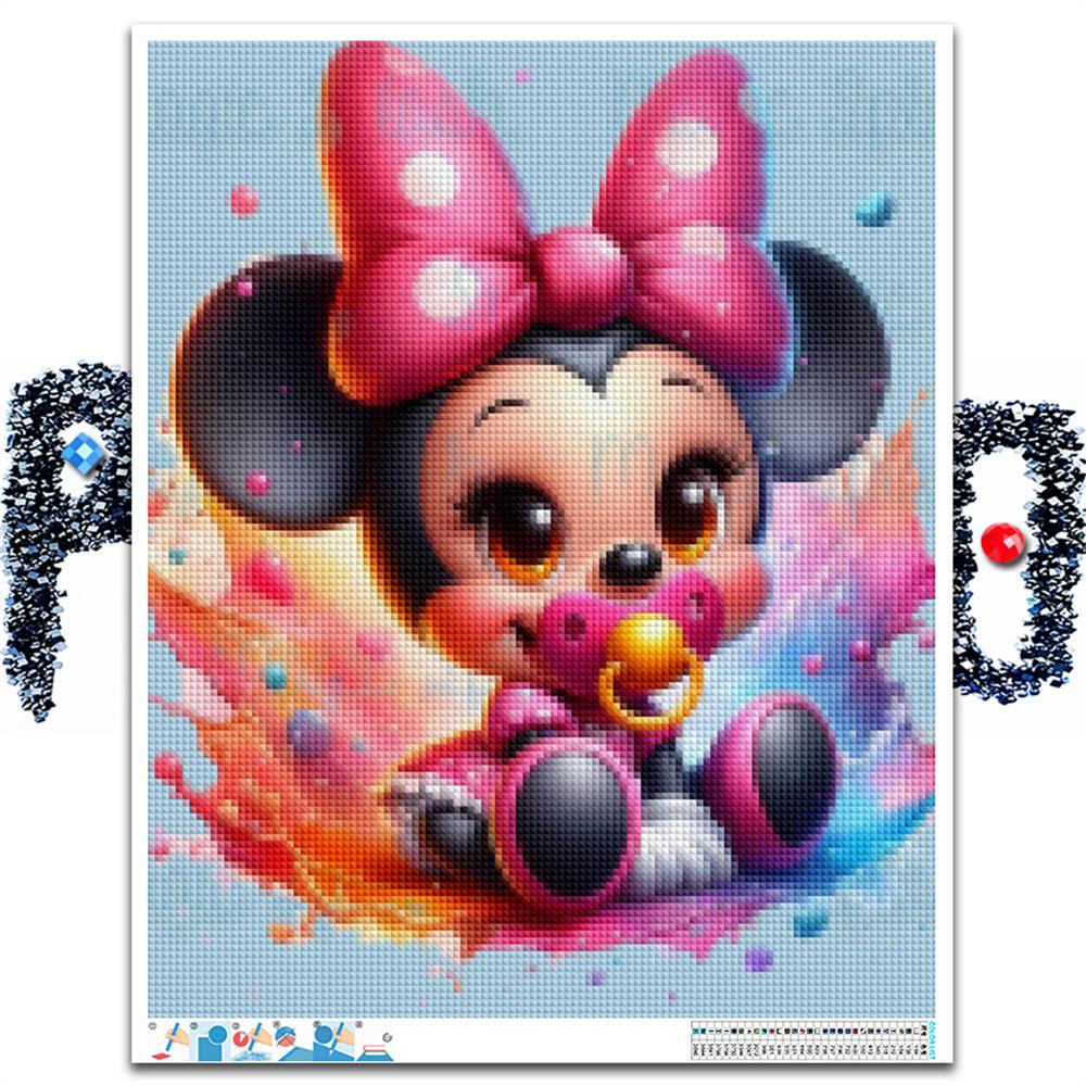 Disney Наборы для алмазной вышивки Микки Микки Маус, милые Лило и Стич, Супер Марио, Декор для дома, Полная квадратная и круглая мозаика, Вышивка крестом