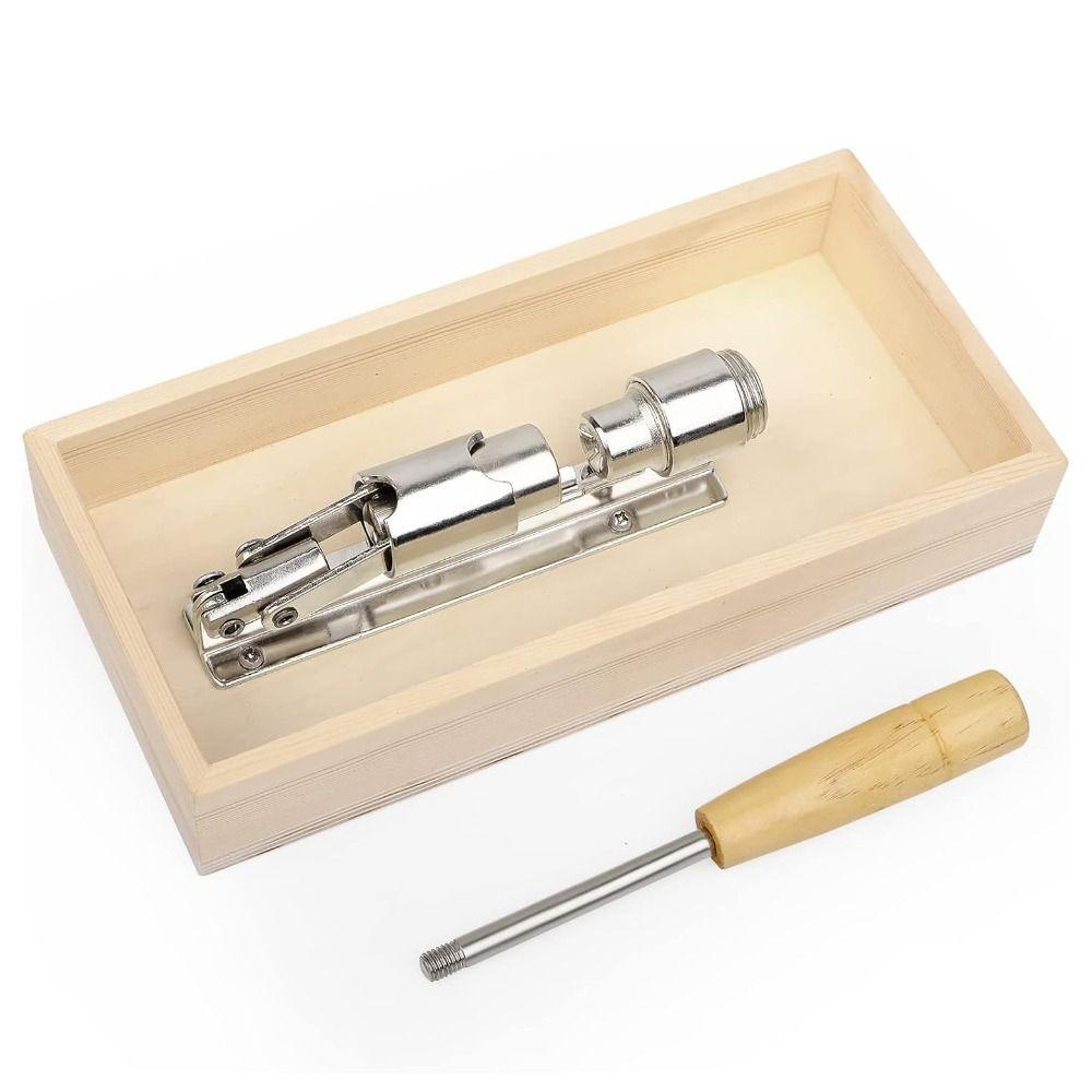 Easy To Use Manual Nut Cracker Stainless Steel Heavy Duty Walnut Shelling Machine With Storage Box Walnut Clip Elderly