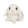 Woobia Sitting American Fuzzy Lop White Light X X Doll Figure Ornament Animal Garden Decoration Rabbit 10.7 7.7 7.5cm H16227-4A