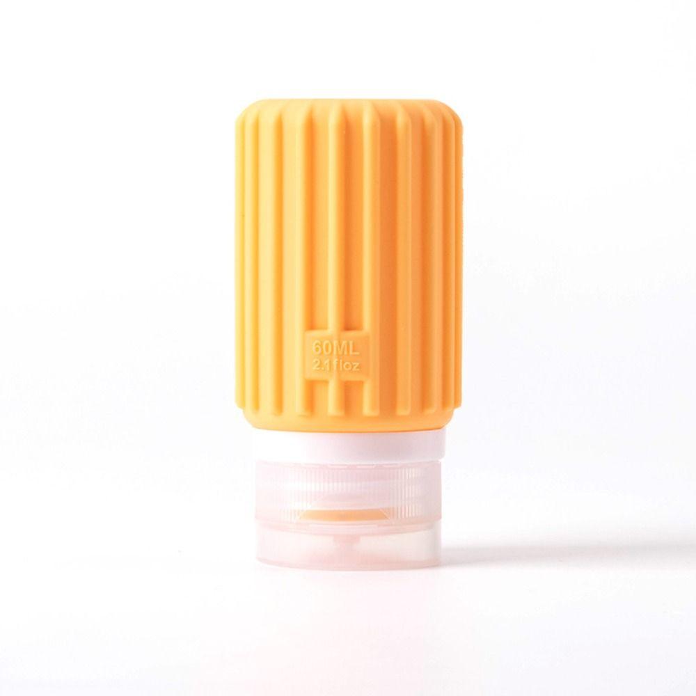 Пустой контейнер для лосьона 60/90 мл, шампунь для розлива, портативные силиконовые многоразовые бутылочки, для путешествий