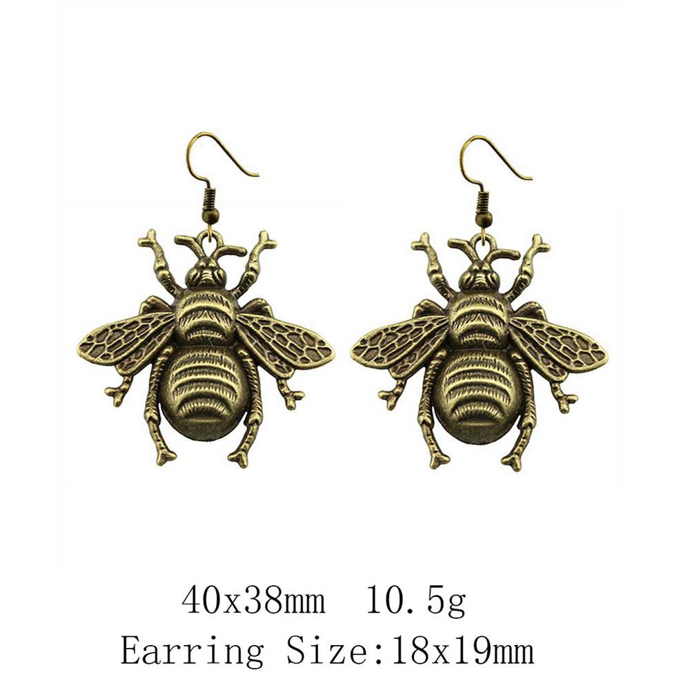 Подарки для женщин Серьги-клипсы в виде пчелиных сот, серьги-подвески и висячие серьги, женская одежда, милые серьги