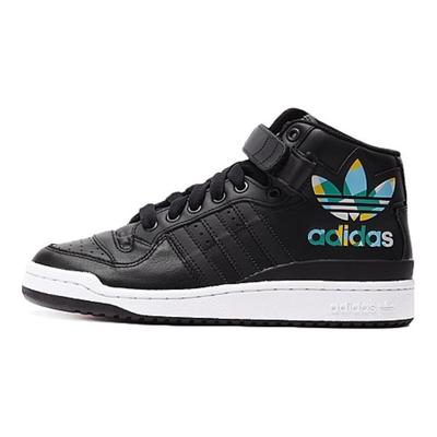 Оригинальные кроссовки Originals Forum Mid Rs Xl Fashion с высоким верхом для скейтбординга Мужские кроссовки Черные AQ3179