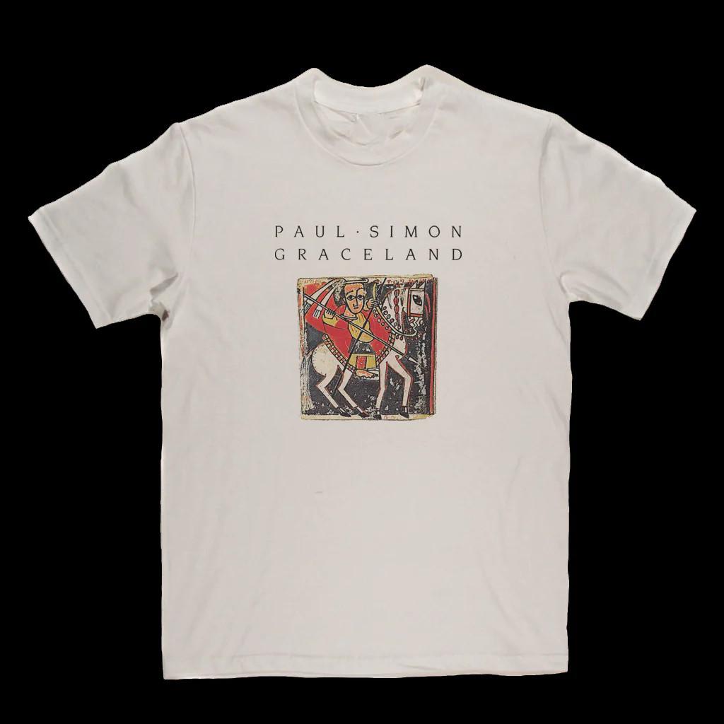 Paul Simon Graceland T Shirt Cotton White All For Men Women