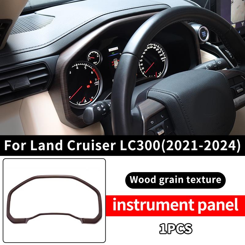 2021-2025 Toyota Land Cruiser LC300 300 Высокая комплектация Текстура персикового дерева Аксессуары для интерьера Улучшенная модификация EZ0