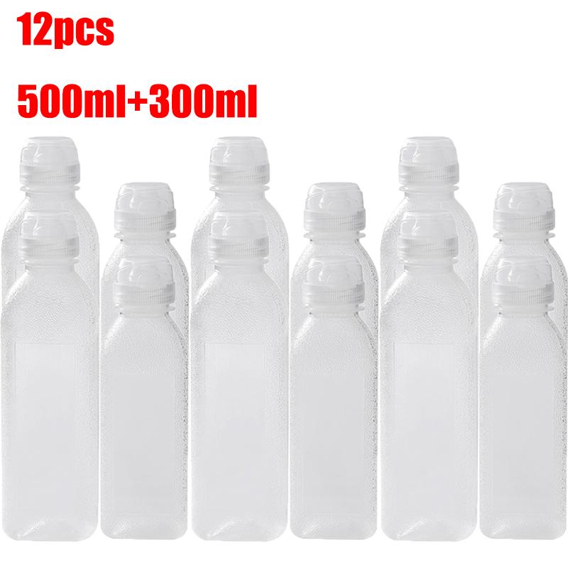 300/500ML Kitchen Oil Bottle Seasoning Plastic Squeeze Bottle Dispenser for Salad BBQ Sauce Olive Oil Container Cooking Gadgets