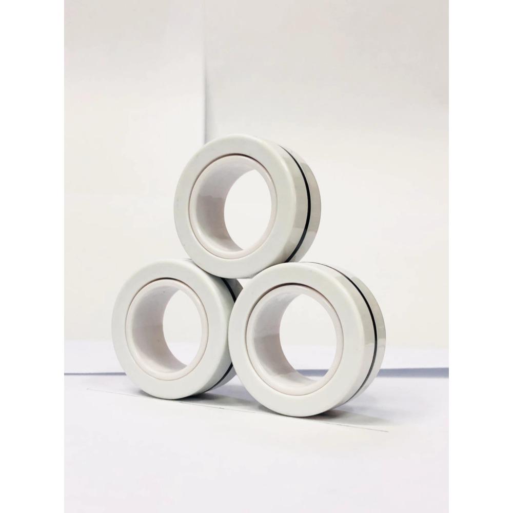 3 шт. Магнитные кольца на пальцы Разноцветный набор спиннеров для снятия стресса и тревоги