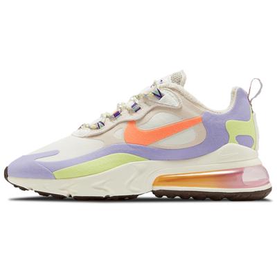 Женские кроссовки Air Max 270 React Sail Orange Frost Повседневная обувь DC3276-101
