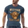 Highland Cow Cattle Scottish Farmer Tshirt Unisex T Shirts Graphic T Shirt Unisex Cotton Anime Tshirt Tshirt