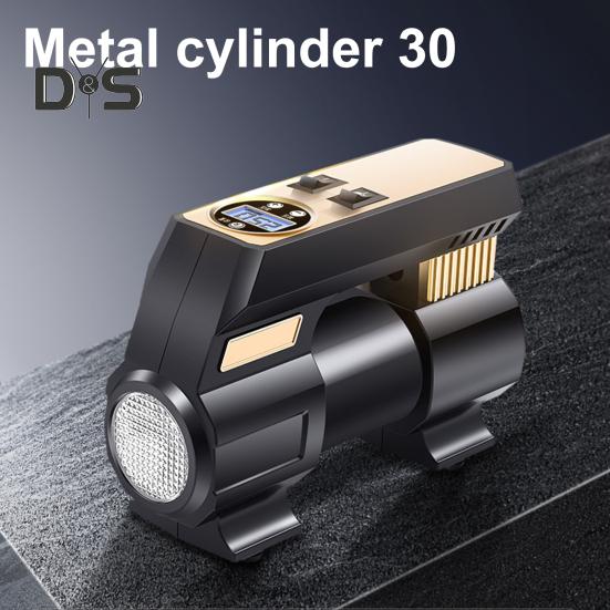 Для автомобильного воздушного насоса, сильная мощность 30 s, быстрая накачка, пластиковый указатель/цифровой насос для накачки давления Compresso