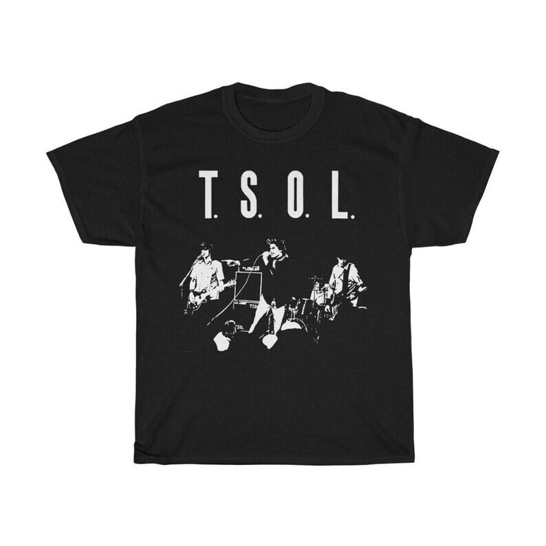 TSOL T Shirt SoCal Hardcore Punk Vintage t-shirt, Unisex cotton Shirt Unisex T-Shirt