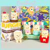 Butter Bear Cute Handicraft Pvc Figurine With Blind Box Packaging For Home Decor