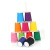 OHPHCALL 100pcs Disposable Drink Cups, Party Cups, Plastic Cups, DIY Paper Cups, Colored Paper Cups, Disposable Paper Cups, Blank Mugs, Disposable Cup