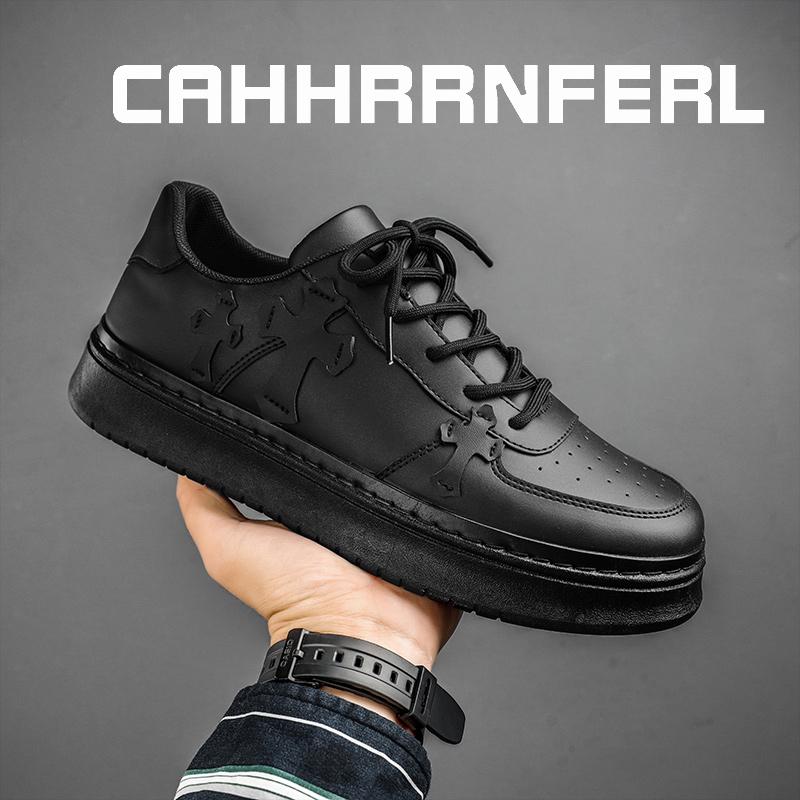 Croxin Board Shoes Студенческая модная универсальная уличная мужская обувь черного, хаки-серого цвета, спортивные кроссовки