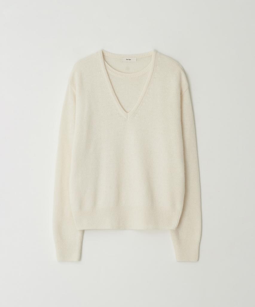 THERYE Layered Knit(Ivory)