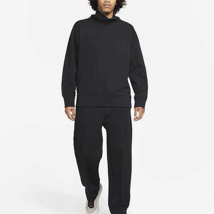 Nike Спортивная одежда Tech Fleece Reimagined Oversized Sweatshirt Черный/Черный Мужская уличная одежда FB8170-010