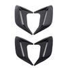 2Pcs Car Side Air Vent Modification Ventilation Grille Cover Side Air Intake Cover Hood Decoration Car Modification Accessories