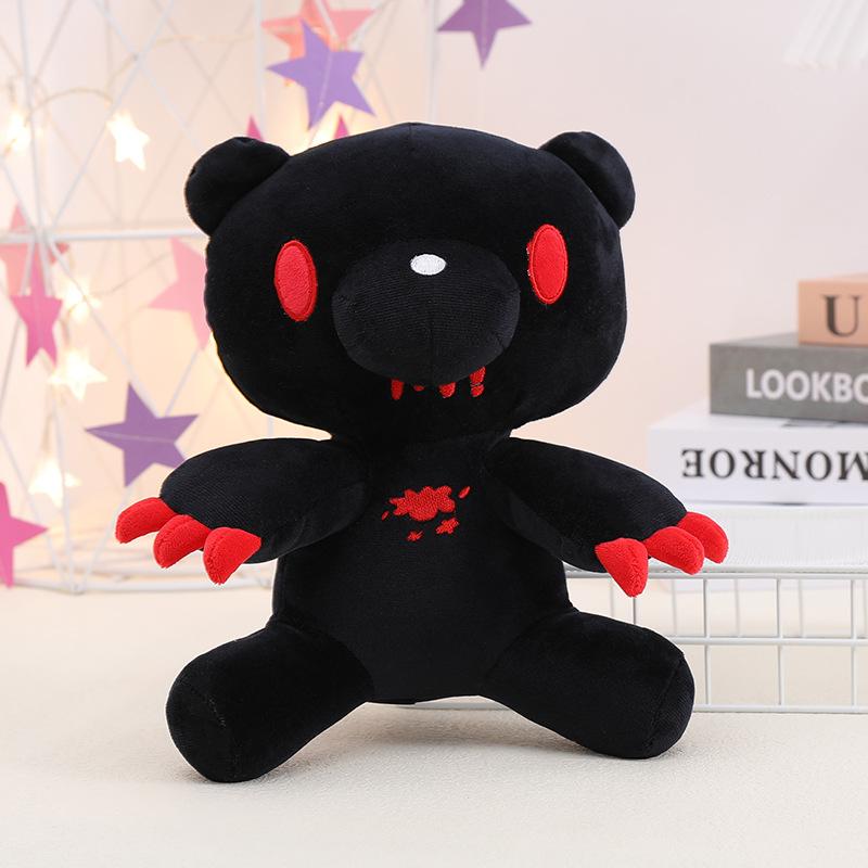 Плюшевая игрушка Gloomy Bear 25 см Кровожадный Розовый Медведь Мягкая игрушка Милый Плюшевый Мишка Подушка-игрушка для детей Подарок на День Рождения Рождество