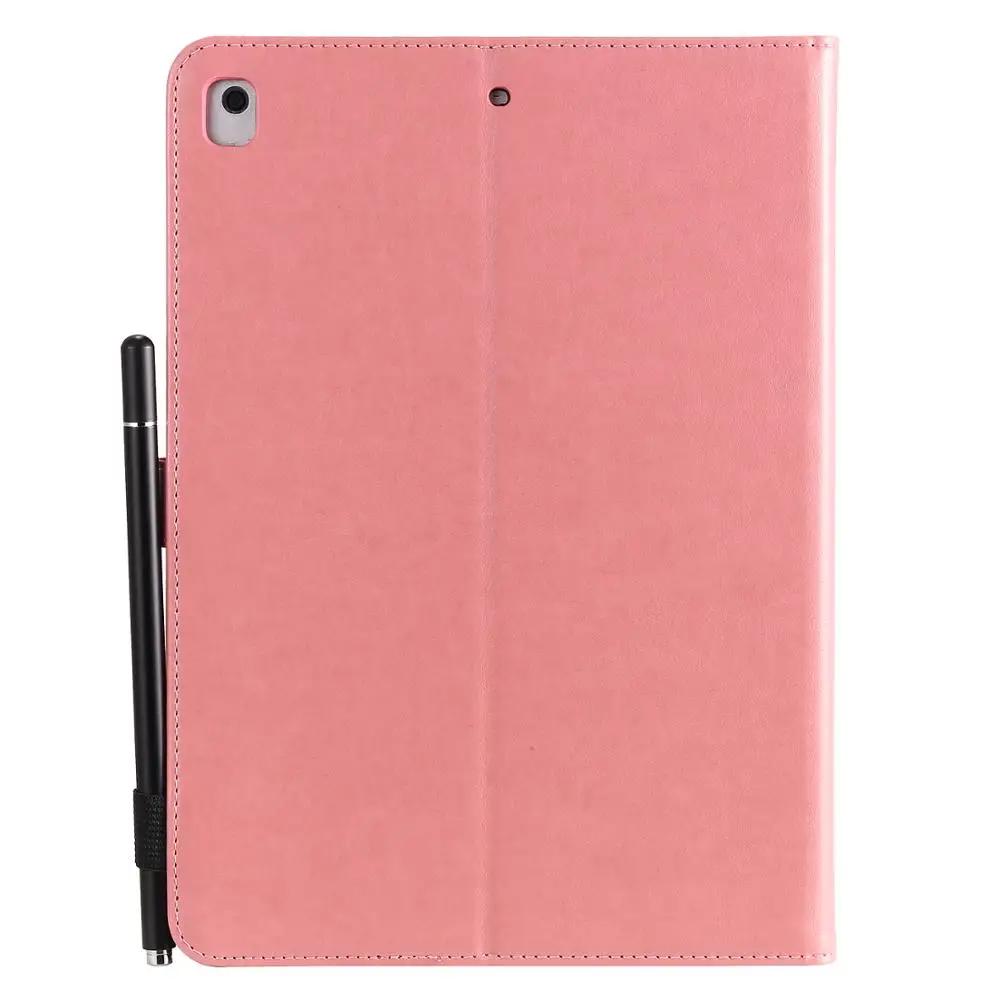 For iPad Air 2 1 Case 9.7 inch For Apple iPad 9.7 2017 2018 5th 6th Generation Case Cute Cat Bee Tablet Wallet Stand Funda