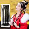 Парик из косичек в старинном стиле Hanfu для косплея, плетеные волосы, длинные плетеные волосы