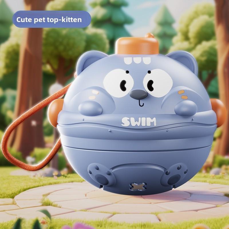Cartoon Hamster Elephant Rabbit Gyroscope With Press And Collision Features For Parent Child Interactive Play