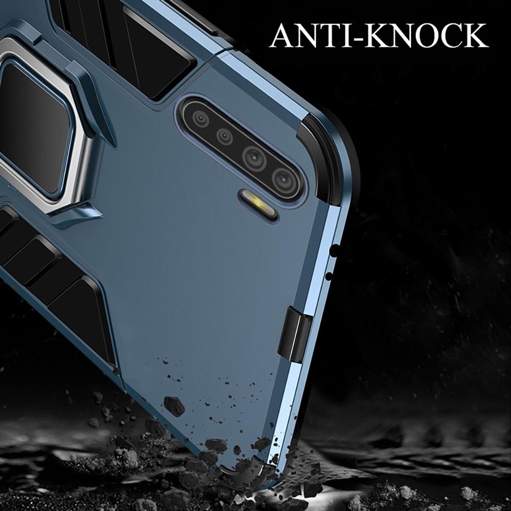 Противоударный защитный чехол для OPPO A91 A31 F15 A5 A9 2020, чехол для телефона с подставкой и кольцом для Realme X50 Pro Reno 2Z 2F Find X2 Neo