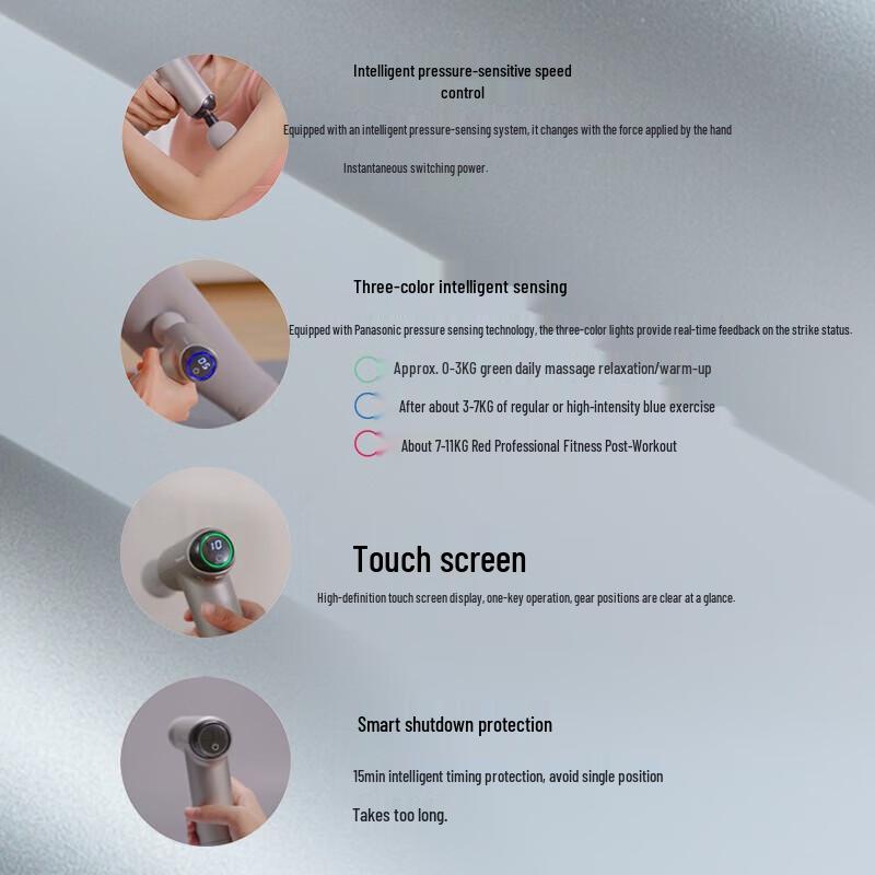Panasonic Портативный мини-массажер для фасций RAD22H492 вилка CN (адаптер в комплекте)