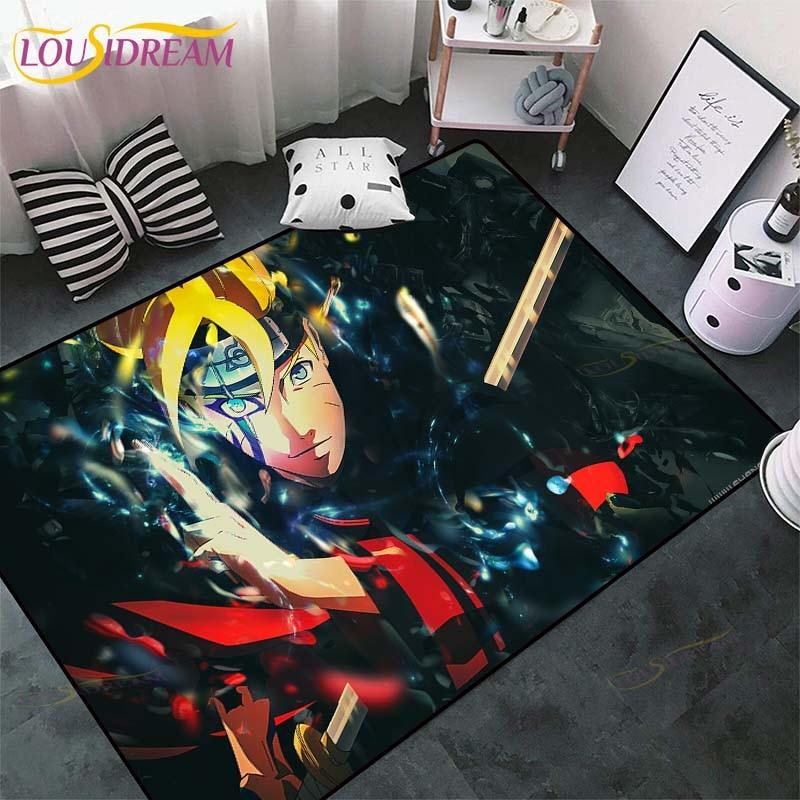 Аниме Наруто узор ковры гостиная противоскользящий коврик детские коврики для спальни коврик для йоги большой ковер декор