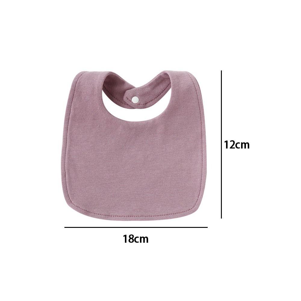 4 шт. Хлопковый детский слюнявчик Двухслойный набор слюнявчиков Высокое качество Слюнявчики Аксессуары для младенцев