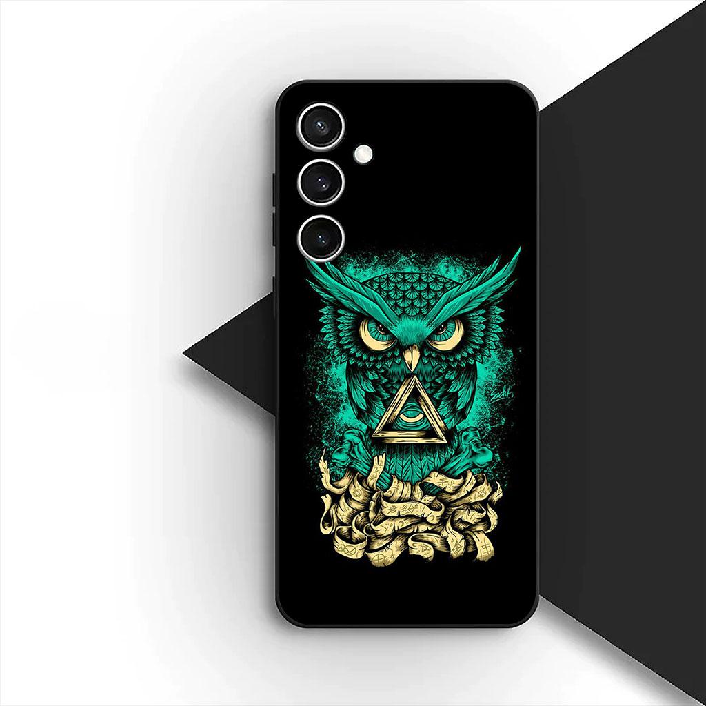 Casing Phone Cover for Xiaomi Redmi Note 12 11 10 A3 Pro 10A 10C 12C Note12 5G 4G Case Bird Owl Animal