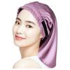 KOTIMZO Silk Night Adjustable Reduces Moisturizes and Enhances Perfect for Russet 38cm Cap, 100% Silk, Size, Friction, Hair, Sleeping, Green,